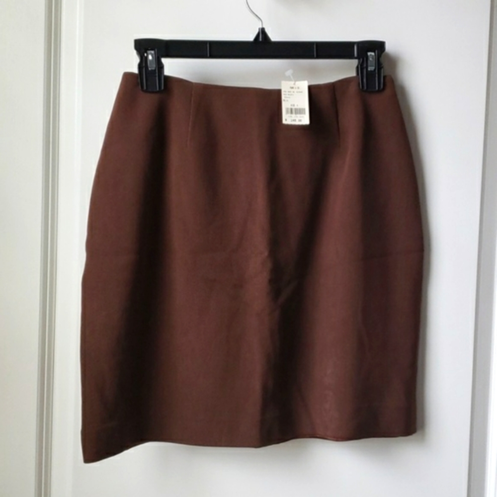 ISDA & CO Women's Lined Skirt NWT Chestnut size 4